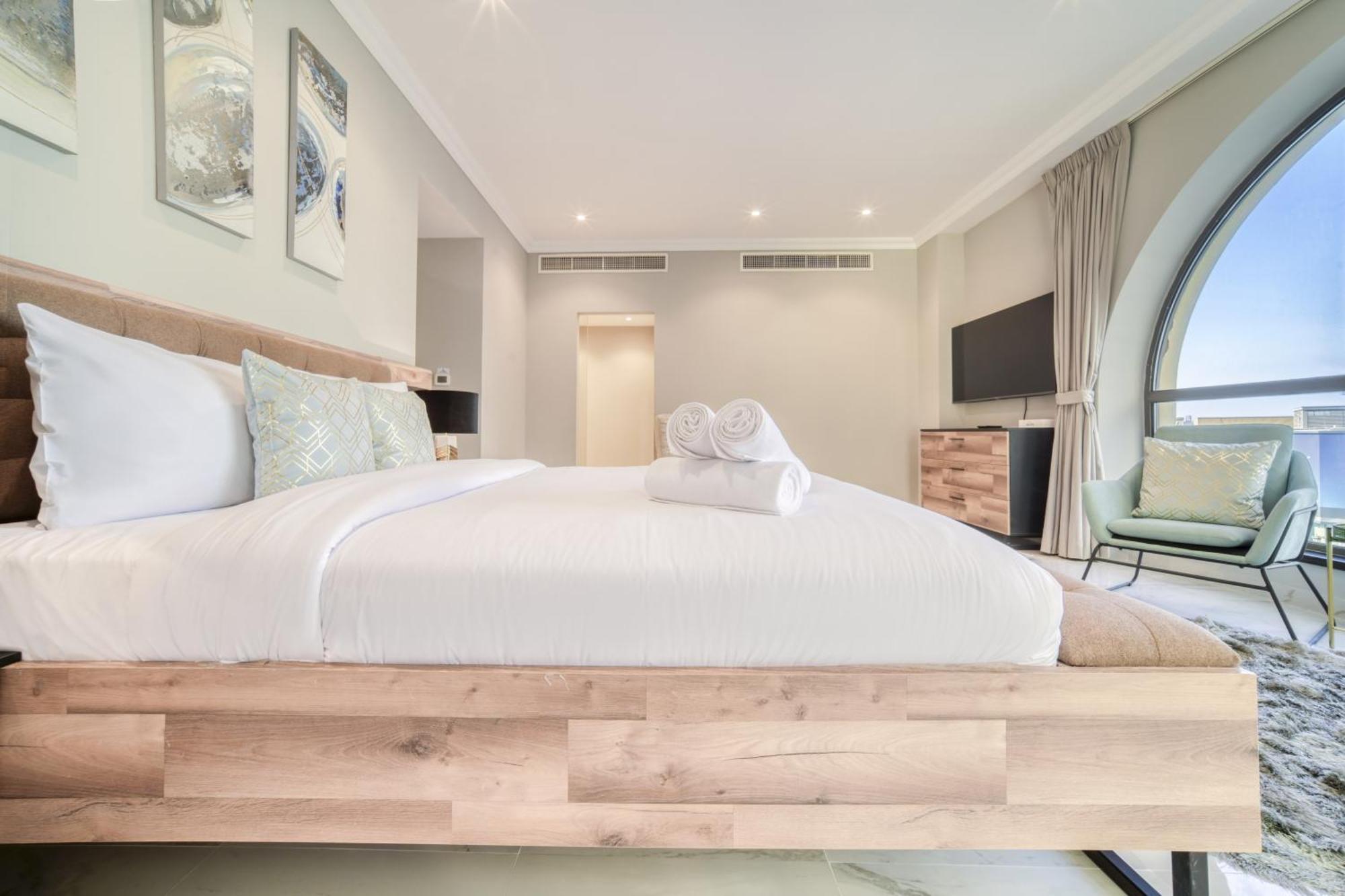 Luxurious 4 Bedroom Duplex With Terrace & Sea View Dubaj Zewnętrze zdjęcie