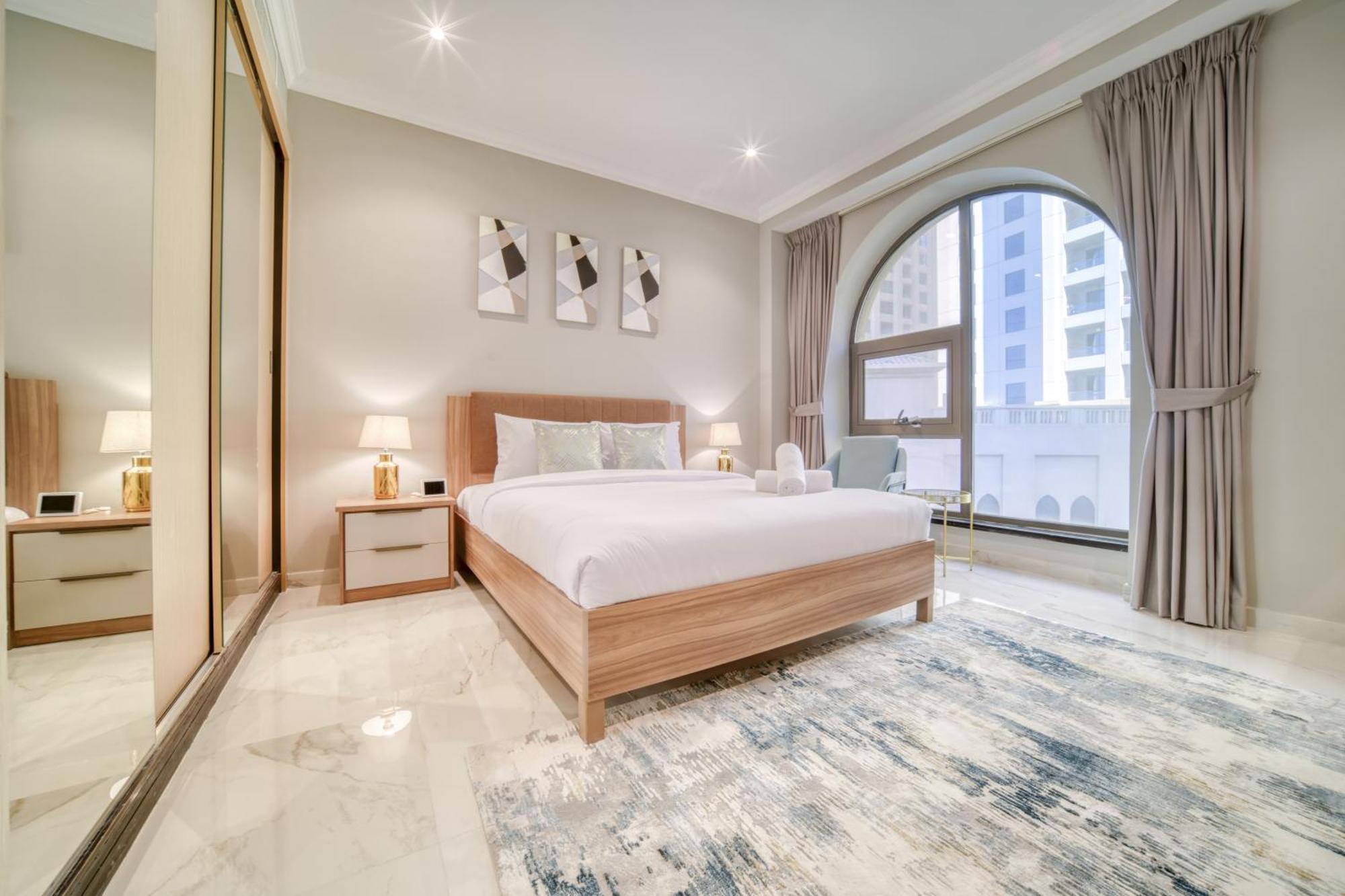 Luxurious 4 Bedroom Duplex With Terrace & Sea View Dubaj Zewnętrze zdjęcie