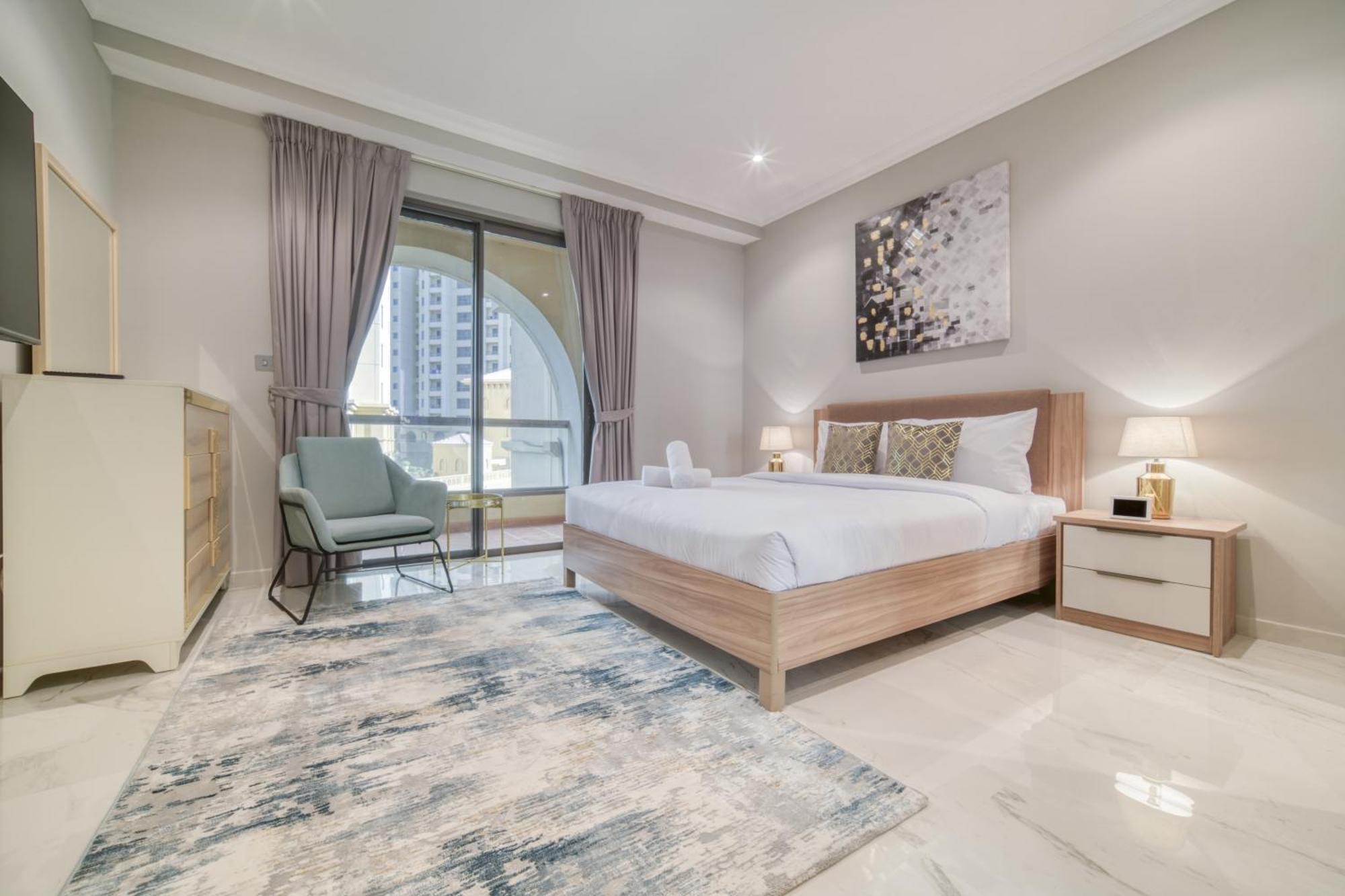 Luxurious 4 Bedroom Duplex With Terrace & Sea View Dubaj Zewnętrze zdjęcie