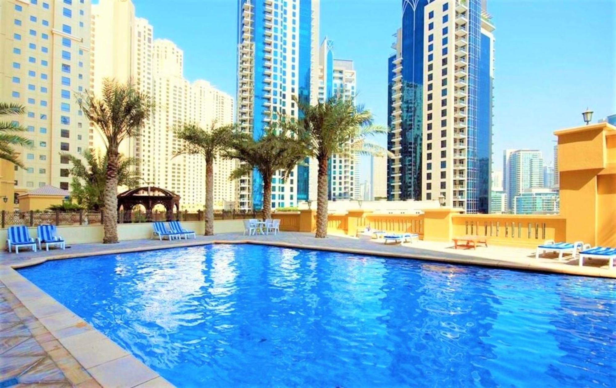 Luxurious 4 Bedroom Duplex With Terrace & Sea View Dubaj Zewnętrze zdjęcie